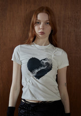 ハートクラウドTシャツ/HEART CLOUD T-SHIRT