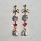 ハートプリンセスイヤリング / Heart Princess Earring