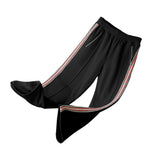 CHERRY LACE POINT STRAIGHT TRACK PANTS [BLACK]