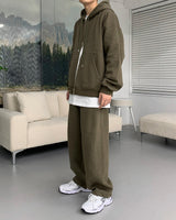 90'sキューブラムナッピングテーパードパンツ / 90's Cube Lamb Napping Tapered Pants (5 colors)