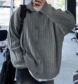 [주문폭주] 2. 레빗 골지 루즈핏 카라 가디건