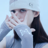 カットアウトウォーマートップ/0 5 cut out warmer top - GREY
