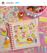 Heart pocket ♡ twin ring notebook