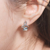 CHERRY RIBBON EARRINGS