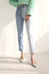 クルエラジーンズ / CREUELLA JEANS / UNBALANCE STRAIGHT DENIM PANTS