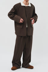 Oriental Rope Wide Trousers (2color)