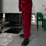 Perfect Velour String Pants (3color)