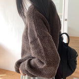 Sentom Round Long-Sleeved Knit