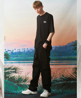 COLOR GRADIENT T-SHIRT (BLACK) (6586504708214)