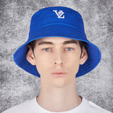 3D Monogram Color Bucket Hat Blue