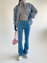 ストライプフリース/Striped Fleece [ Gray ]