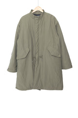 Long bomber  padded jacket
