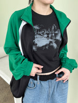 ペッパージャージジップアップ/pepper jersey zip-up