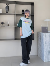 カラーリングショートスリーブTシャツ / VENTIQUE Coloring short sleeves T 4color