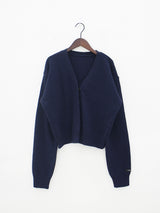 グランドVネックウールカーディガン / Grand V-neck wool cardigan (8color)