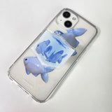 キューブフィッシュスマホグリップ (アクリル) / Cube Fish Grip Tok (Acrylic)