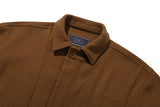 ダブルレイヤーウールジャケット/DOUBLE LAYER WOOL JACKET_BROWN