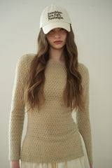 NOSTALGIA baseball cap_ivory