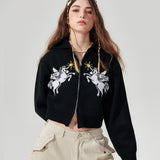 Unicorn Knit Zip-up [3 Color]