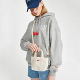 Logo mini cross bag [Ivory] (6610297094262)