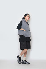 ワシショフードポケットベスト / WASHIHO hooded pocket vest