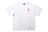 オリエンタルフラワーTシャツ / ORIENTAL FLOWER TEE_LIGHT GREY