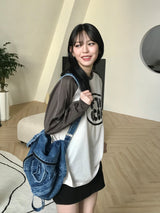 Marill denim back pack 