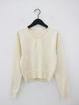 Minimal V-neck Knit (12color)