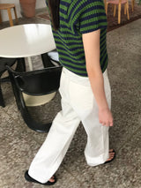 サマーパレットデニムパンツ