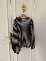 Smith Heavy Border Over Knit (3color) (6624404635766)