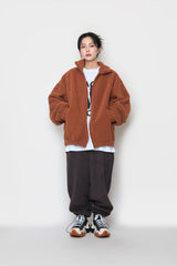 ファーリブドジップアップジャケッtp