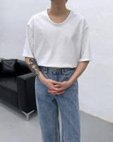 APO UネックショートスリーブTシャツ