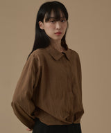 LONG SLEEVE VOLUME SHIRT