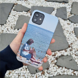 リーディングオンザビーチiPhoneケース/Reading on the beach (Matt)