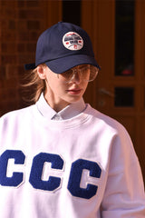 ベースボールキャップパッチコットンボール / Baseball Patch Cotton Ball Cap