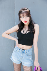 2ライントップ / TOP(5514) Two-line top (with built-in cap)