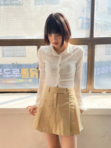 フェアリーカフクロップシャツ