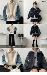 ソフトシックデニムミックスストリングジャケット