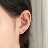 [4 set] innocent pearl piercing set