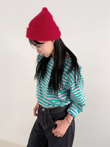 Verdant stripe T-shirts