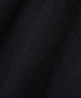 デニムツイルテクスチャーシャツ/Denim Twill Texture Shirt S120 Black