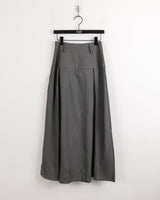 フィッションツーウェイプリーツロングスカート / Fiction two-way pleated long skirt