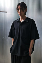 N-BT ポケット 1/2 カラーT (Black)