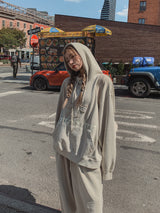 (UNISEX) シャウトピグメントオーバーフード