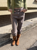 Chestnut latte wide pants