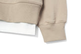 レイヤードスウェットシャツT62/Layered Sweatshirt T62 Beige