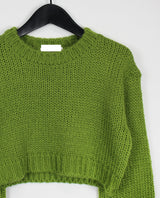 バルククロップニット/Bulk Crop Knit (3color)