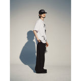 ウィバースリラクシブルバンディングパンツ / WEVERSE RELAXABLE BANDING PANTS_BK