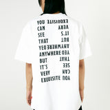 ホワイト アイデンティティTシャツ
