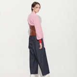 LUIS SCARF BLOUSE, PINK (6633600483446)